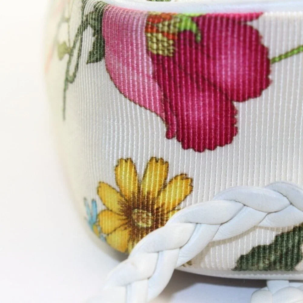 GUCCI Quilted Floral Trapuntata Crossbody 4GK0104K